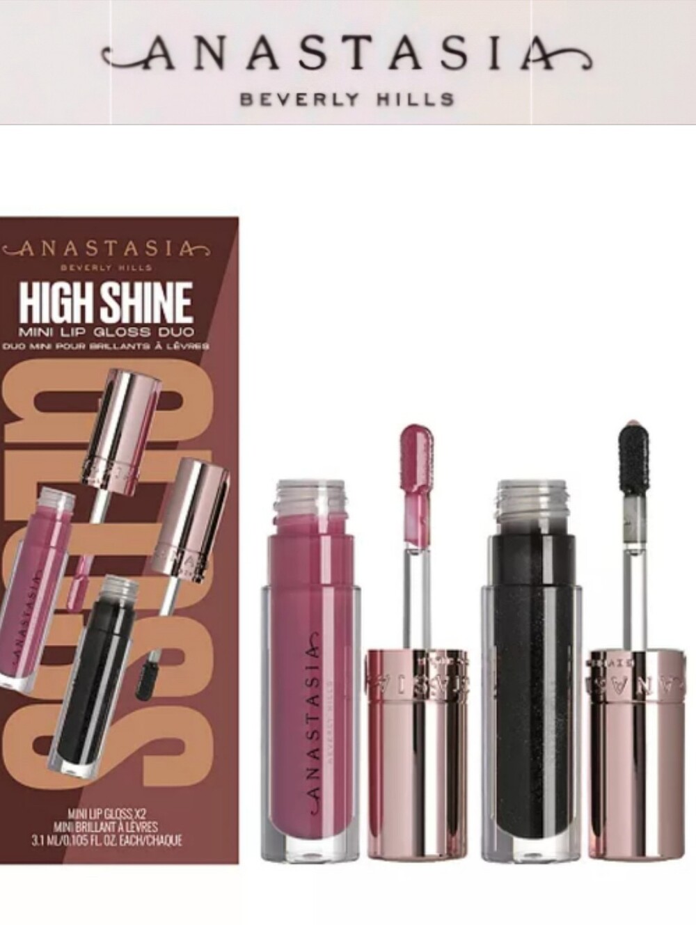 Anastasia Beverly Hills High Shine Mini Lip Gloss Duo
